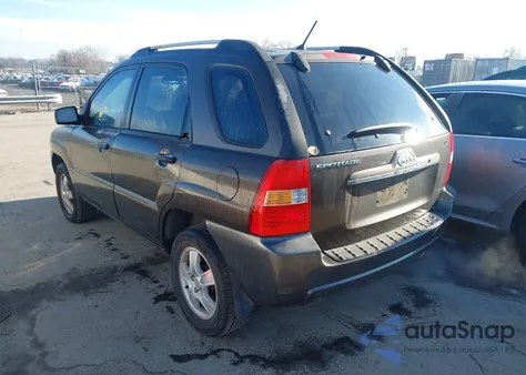 2007 Kia Sportage Lx z USA, uszkodzony, nr VIN KNDJF724677356384
